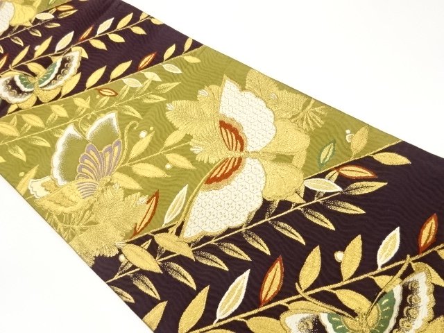 Japanese Kimono / Fukuro Obi Silk